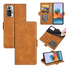 Capa para Xiaomi Redmi Note 10 Pro, carteira de couro PU premium estilo livro ímã capa flip dobrável suporte capa com compartimentos para cartão para Xiaomi Redmi Note 10 Pro Max capa de telefone