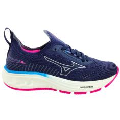 Tênis Infantil Juvenil Menina Dia a Dia Escola Passeio Casual Jogging Mizuno Cool Ride 3 Inf