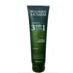 Bio Extratus Homem Shampoo 3 Em 1 250ml
