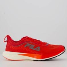 Tênis Fila KR6 Frame Vermelho e Preto-Masculino