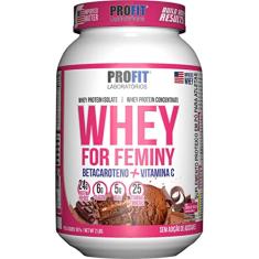 Profit Whey For Feminy Chocolate Ao Leite 907G