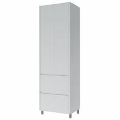 Paneleiro Nesher Rainha 70cm MDF 15mm com 2 Portas, 2 Gavetas e 3 Prateleiras