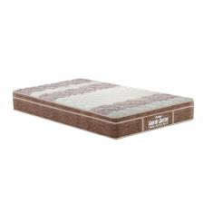 Colchão Solteiro D33 / EP  / Anatômico Firmepedic Guarda Costas PróIntense Plus Euro Pillow Brown (88x188x24) - Probel