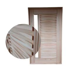 Porta Pivotante Ripada Losango Eucalipto 2,13x0,87