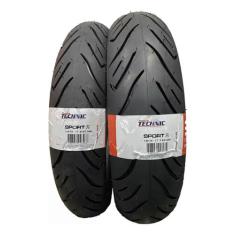 Par Pneu 110/70-17 + 140/70-17 Sport Fazer Mt Cb Technic S/c