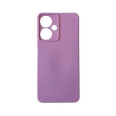 Capa Case Capinha Aveludada Compatível Para Xiaomi Poco M6 - DB, Lilas