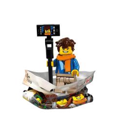Minifiguras lego Ninjago Movie 71019 Jay Walker com acesso.