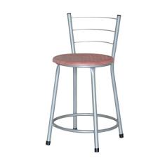 Banqueta Baixa Ratan Cinza Retro - Lamar Design, Terracota