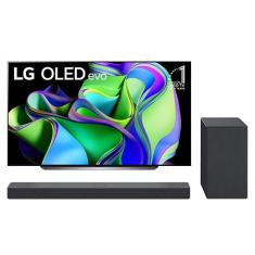 Combo Smart TV LG OLED evo C3 83” 4K 2023 + Sound Bar SC9S - OLED83C3.SC9SA