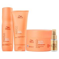 KIT WELLA PRO INVIGO ENRICH OIL - 4 PRODUTOS