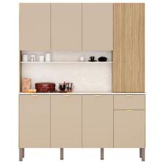 Cozinha Compacta Slow 8 Portas 1 Gaveta Kits Paraná - Kits Parana, FRE