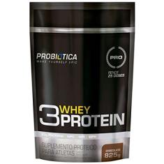 3 Whey Protein Chocolate, Probiótica, 825g
