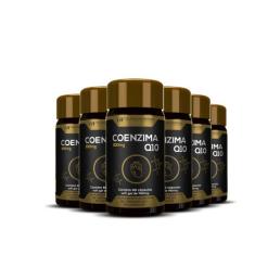 6x coenzima q10 100mg 60caps hf suplementos, PREMIUM