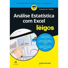 Livro - Análise estatística com Excel Para Leigos