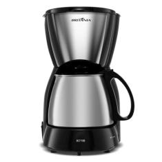 Cafeteira Britânia 18 Cafézinhos Jarra de Inox BCF19B 550W Preto 127V