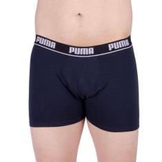 Cueca Boxer Puma Cotton Marinho
