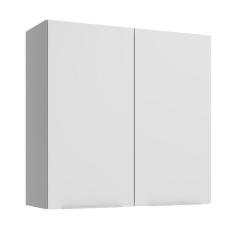 Armário Aéreo 70 Cm 2 Portas Branco Stella Madesa Branco