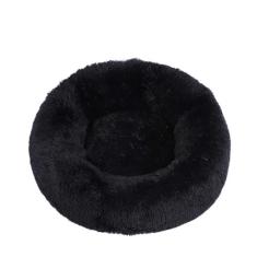 KAIJIE Cama calmante para cães e gatos, cama redonda macia e aconchegante para cães e gatos pequenos, médios e pequenos, diâmetro de 110 cm