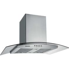 Coifa Ilha Jade 90 Cm Inox Suggar, Inox, 110V, 90 cm