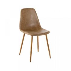 Cadeira Fixa Tania Rivatti Marrom