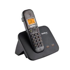 Telefones sem fio intelbras icon 4125150 ts5150 digital com entrada para 2 linhas