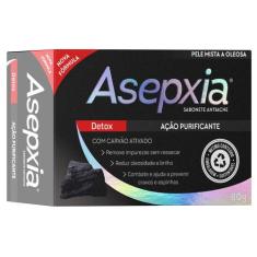 Asepxia Sabonete Detox 80g, 80g
