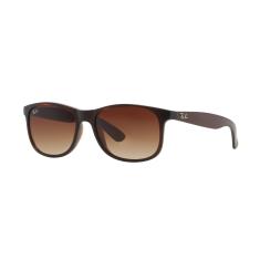 Óculos de Sol Ray-Ban Andy 0RB4202 607313 Tam 55 / Marrom - Lentes Marrom Gradiente