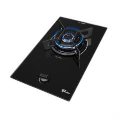 Cooktop a Gás Fischer 1 Boca TC Fit Line Trempe Iron, Preto, Bivolt