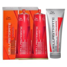 Kit Wella 2 Creme Alisante Para Cabelo Intenso + Neutralizante Wellast