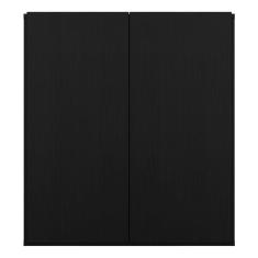 Aparador Multimóveis Cantinho Do Café 2 Portas Preto