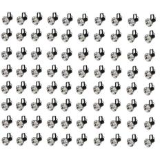 Kit 80 Spot Trilho Perfilado Eletro calha Par20 Bulbo OL5 - Hiperlight