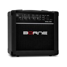 Amplificador Cubo Para Guitarra Strike G30 15W - Preto Borne