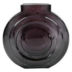 VASO DE VIDRO PRETO