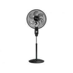 Ventilador turbo de coluna torre eolo mallory, Preto e Grafite, 110V