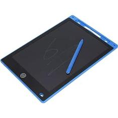 Lousa Mágica Tela LCD 8,5&quot; Desenhar Escrever Azul Exbom