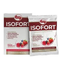Isofort Sachês Sabor Frutas Vermelhas Vitafor