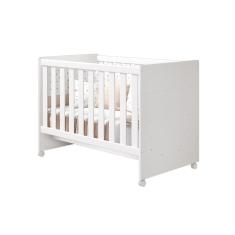 Berço Americano  Katatau Flex 3 em 1 Vira MIni Cama ou Sofazinho Branco Brilho - Reller