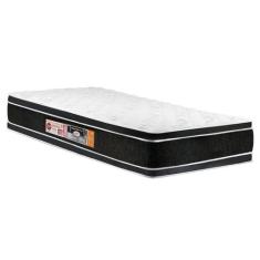 Colchão Solteiro Espuma D33 Black White AIR Double Face Euro Pillow (7