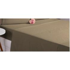Lençol De Algodão Sem Elástico Queen 180 Fios Rosa Melhor Preço - Bruc