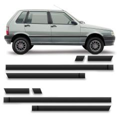 Kit Friso 8 Peças Lateral Uno 2005 Até 2010 4 Portas