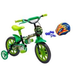 Bicicleta Hulk 3 Itens