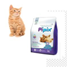 Micro Sílica Areia Higiênica Fina Para Gatos 1,6Kg Pipix