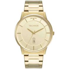 Relógio Technos Masculino Slim Dourado - GM10YP/1X