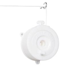 Varal de Parede Stick com Corda 18 metros Branco - Secalux