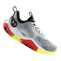 Tenis Under Armour Spawn 3 - Cinza e Limão-Masculino