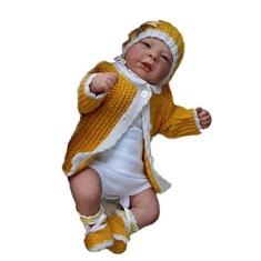 Boneca Bebê reborn original Yasmin com corpo inteiro