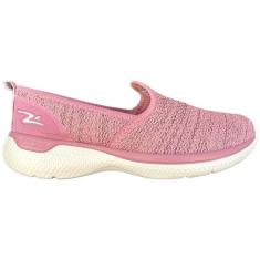 Tenis Fem Esportivo Slip On Calc Facil Fit Day Ortopedico-Feminino