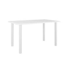 mesa infantil retangular laura branca