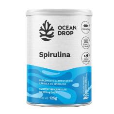 Spirulina 240Caps 520Mg - Ocean Drop