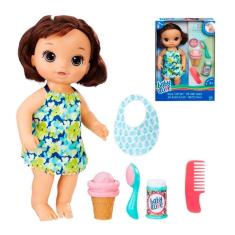Boneca Baby Alive Sobremesa Magica Morena - Hasbro